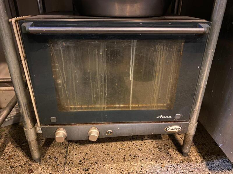 Cadco Half Size Countertop Electric Convection Oven