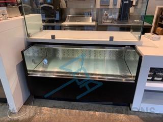 Structural Concepts Oasis 59 1/4" Under Counter Air Curtain Merchandiser