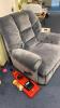 Blue-Grey Recliner - 3