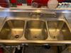 Eagle Group 3 Compartment Sink - 4