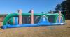 Aqua 2-Piece Slide and Obstacle Course - 2