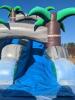 Aqua 2-Piece Slide and Obstacle Course - 8