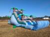 Aqua 2-Piece Slide and Obstacle Course - 11