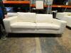 (4) White Roxie Sofas - 4