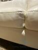 (4) White Roxie Sofas - 8