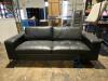 (4) Black Roxie Sofas