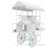 New in Box Flower Cart - White - 2