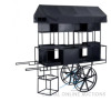 New in Box Flower Cart - Black