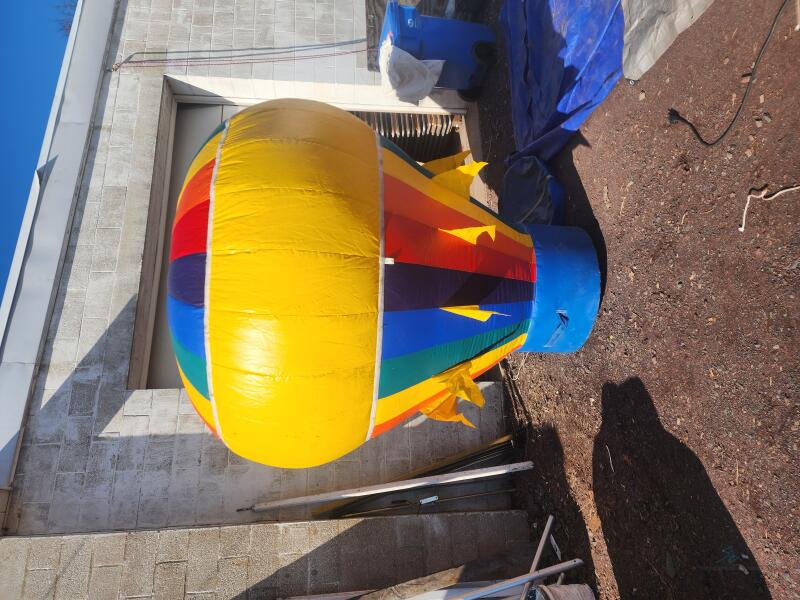 Stand alone Hot Air balloon inflatable