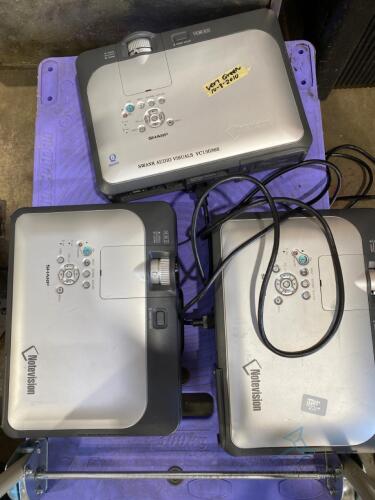 (3) Notevision Projectors