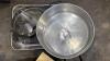 Lot of Cookware, large braising pan, stock pots - 3