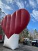 Giant Heart Advertising Inflatable - 6