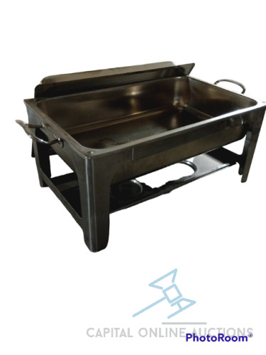Ornate Roll Top Chafing Dish