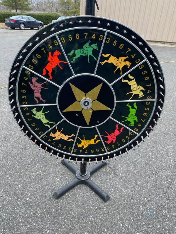 Horse Race Wheel and Table
