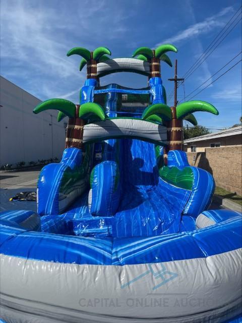 18 Ft Blue Crush Water Slide SL