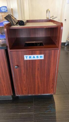 (3) Trash Receptacles