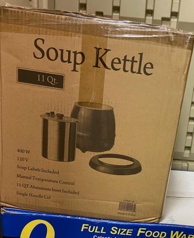 Brand New Soup Kettle