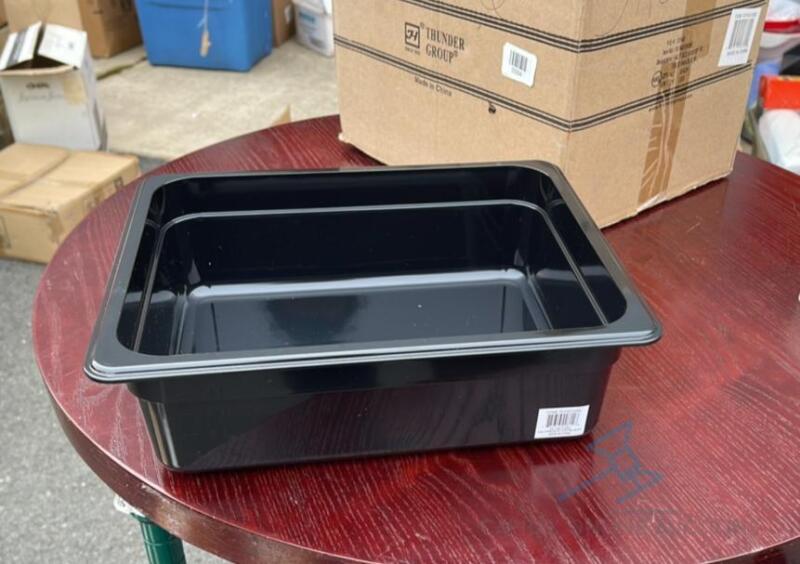 6 Brand New Polycarbonate Food Pans