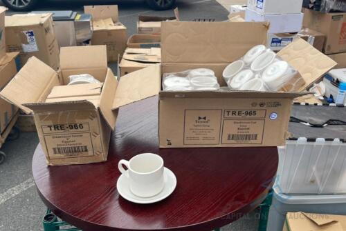 24 Tuxton Steakhouse Cup and Saucer Sets