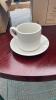 24 Tuxton Steakhouse Cup and Saucer Sets - 2