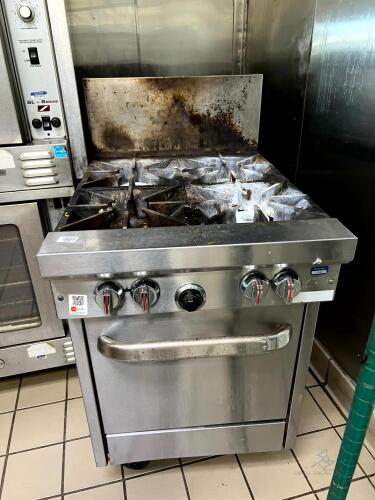 Southbend 24" 4 Burner Gas Range with Oven Underneath