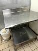 Stainless Steel Table with Under Shelves - 2