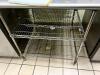 Metro Shelving Table with Stainless Steel Top Size and Two Undershelves - 2