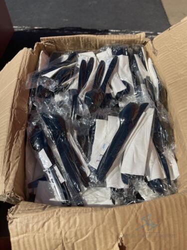 Box of Individually Wrapped Plastic Utensils