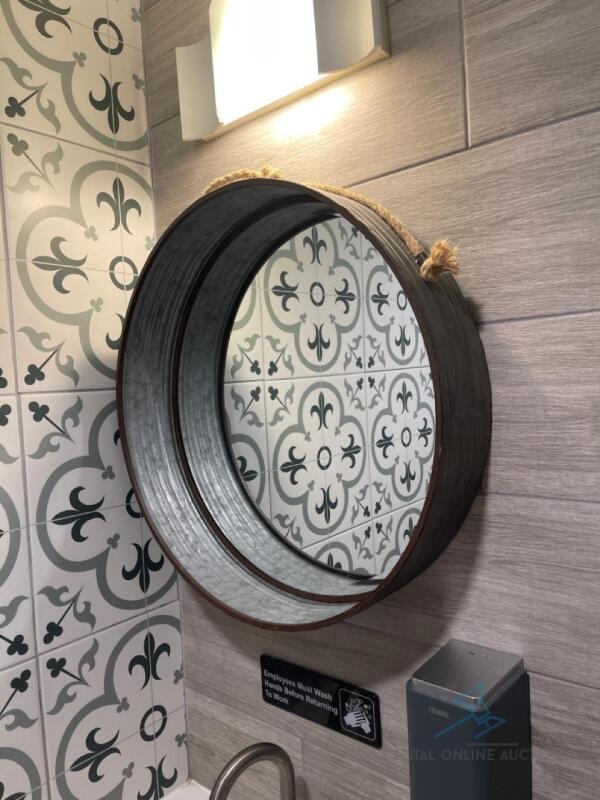 Round Bathroom Mirror