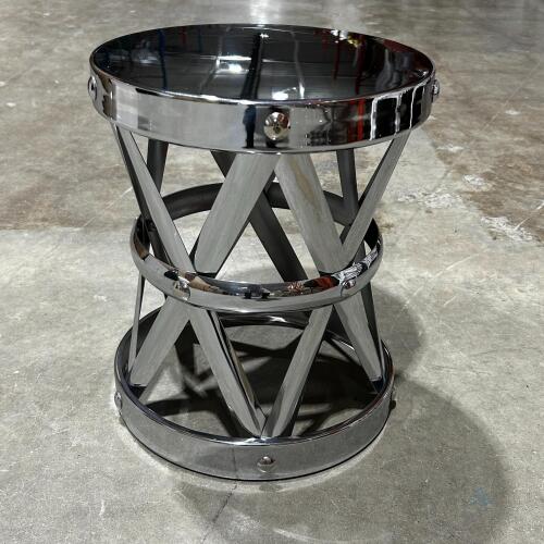 (19) Chrome Metal Drum