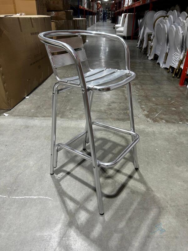 (14) Chrome Barstool