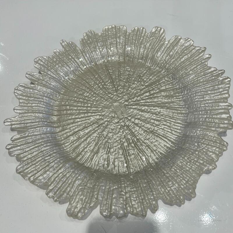 (235) Pearl jade charger plate