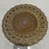 (170) Gold opal charger plate