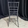 (150) Smoke Chiavari Stackable Dining Chair - 2