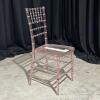 (130) Blush Chiavari Stackable Dining Chair