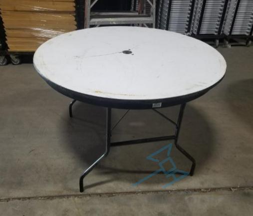 (11) 48" Round Tables