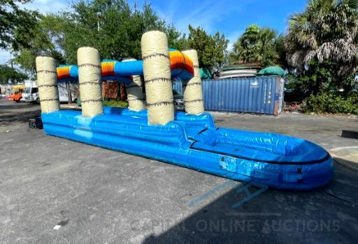 BLUE SLIP AND SLIDE