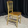 (150) Gold Tiffany Stackable Dining Chair