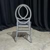 (140) Silver Grace Stackable Dining Chair - 2