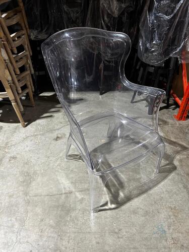 (5) Pasha Chair - clear