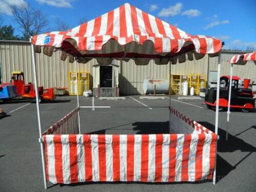 Red/White Frame Carnival Tent