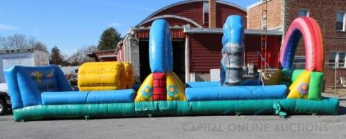 Rainbow Run Obstacle Course