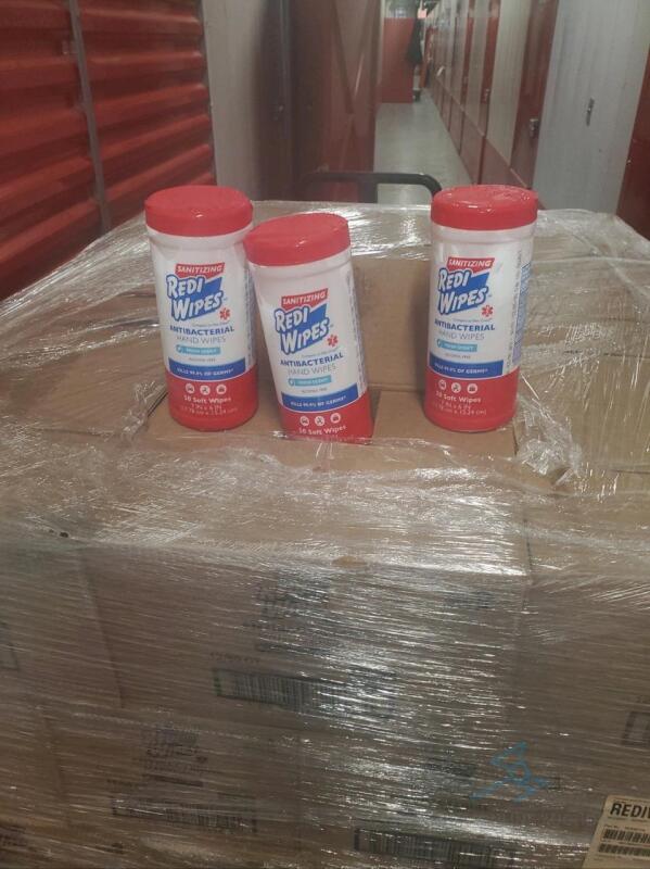 (10) Cases of Cleaning Wipes (12 canisters in a case)