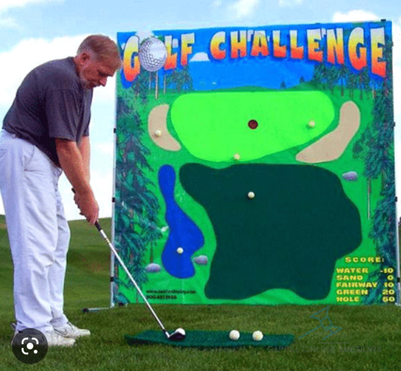 Golf Challenge Frame Game