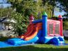 BLUE BOUNCE HOUSE W/HOOP COMBO