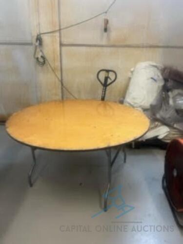 (7) 48" Round Tables