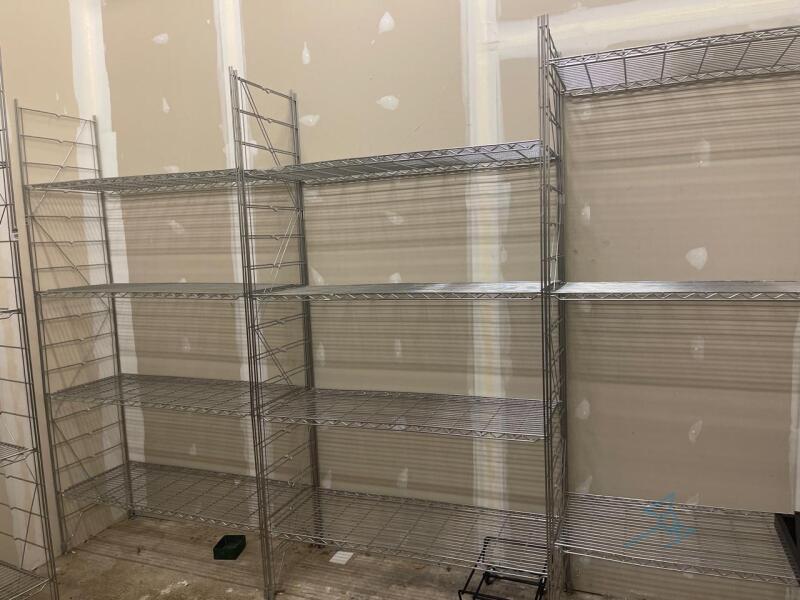 3 Wire Shelving Units
