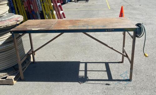 Metal Work Table