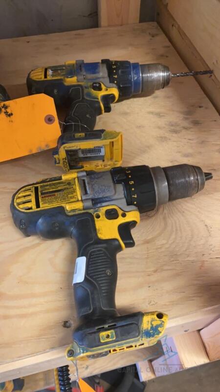 2 DeWalt Hammer Drills