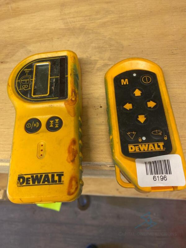 DeWalt Laser Remote and Laser Detector